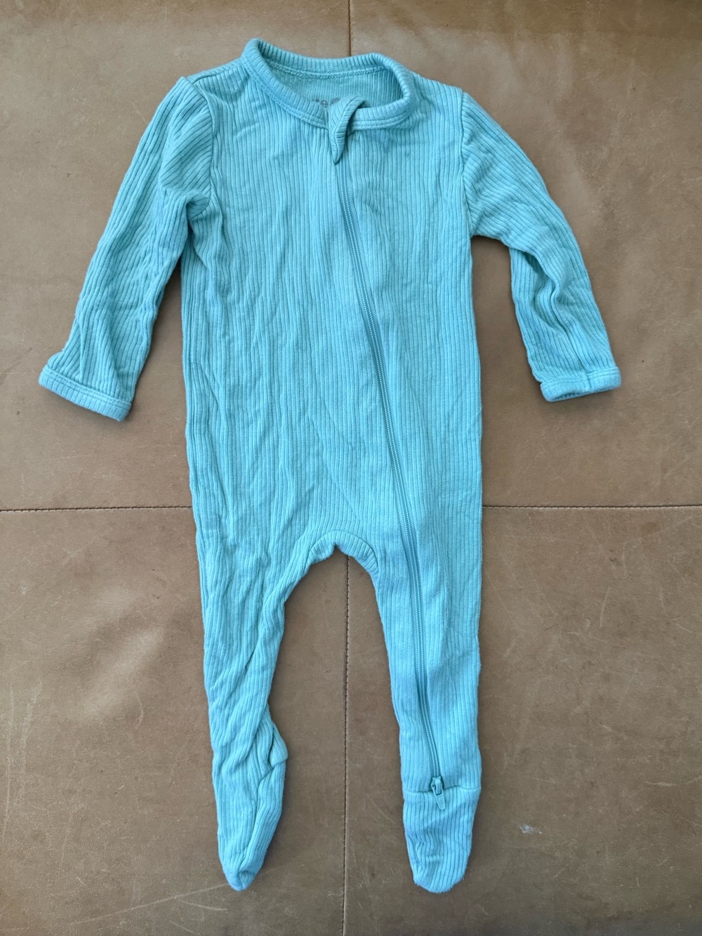 Kyte Viscose Bamboo Ribbed Footie 3-6M